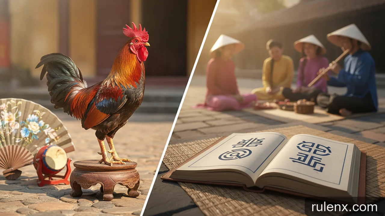 Minh họa: Ảnh hưởng của đá gà đến cộng đồng: Góc nhìn xã hội và kinh tế