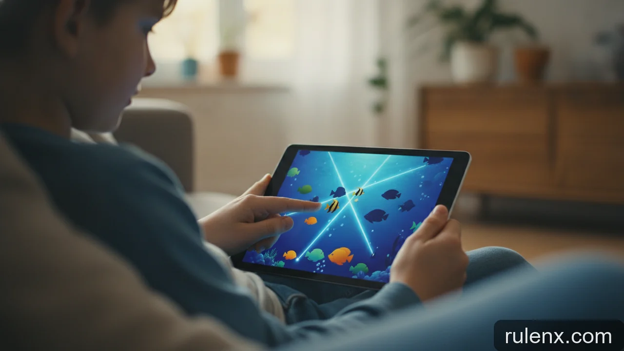 Minh họa: Ảnh hưởng của game bắn cá đến trẻ em: Lời khuyên cho phụ huynh