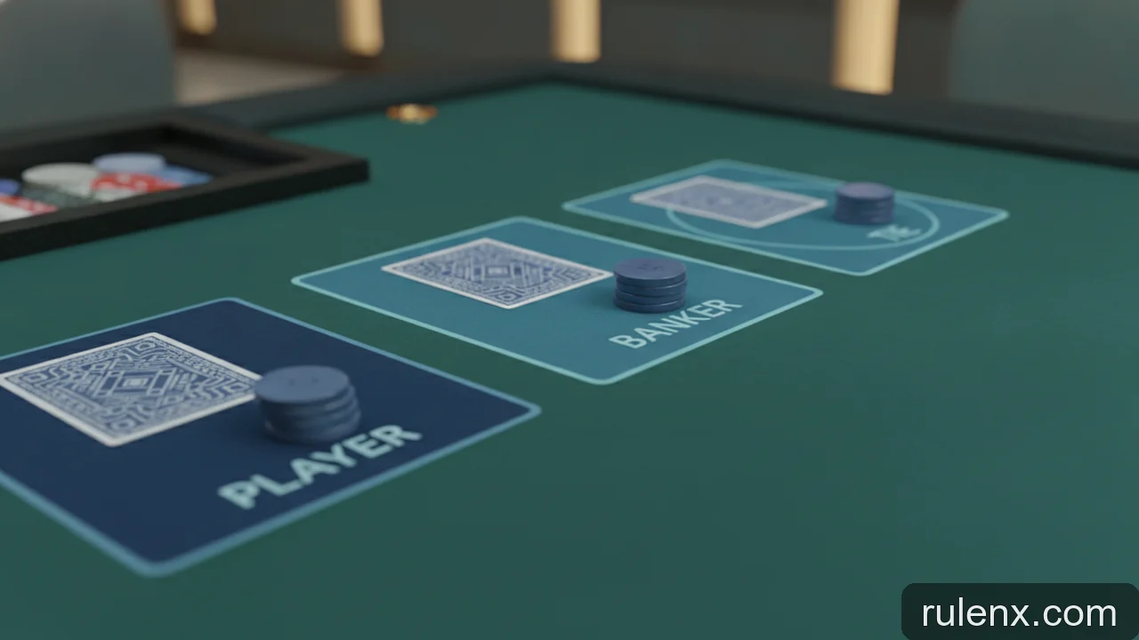 Minh họa: Baccarat cơ bản: Hiểu rõ cửa Player, Banker và Tie trong từng ván