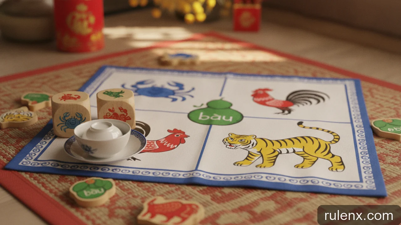 Minh họa: Bầu Cua Cá Cọp là gì? So sánh với Bầu Cua Tôm Cá