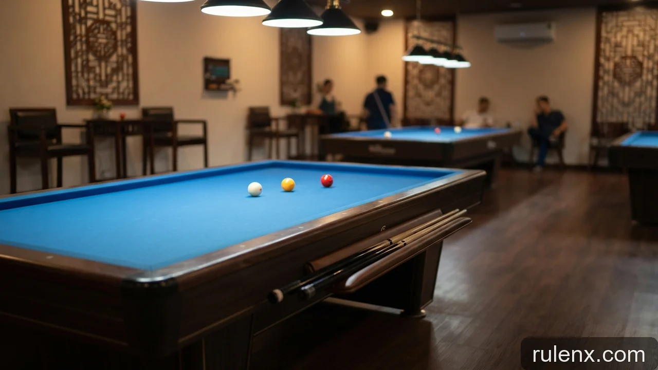 Minh họa: Bida libre và bida carom ba băng: Sự khác biệt về đường bi và kỹ thuật tính điểm