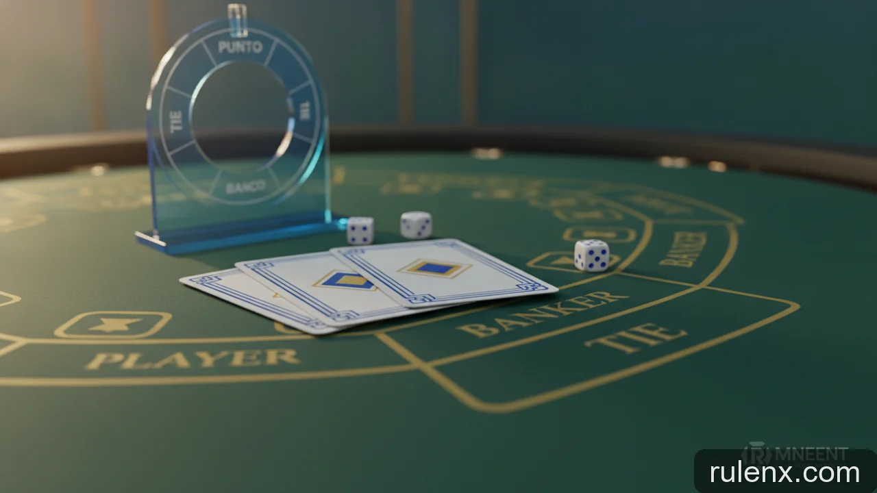 Minh họa: Các thuật ngữ Baccarat phổ biến: Giải thích chi tiết cho người mới bắt đầu