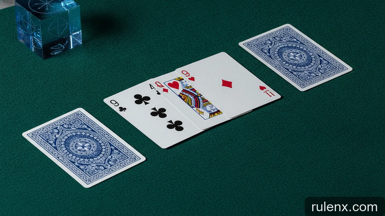Minh họa: Cách so bài Poker khi có đồng hạng: Quy tắc Kicker và ví dụ minh họa