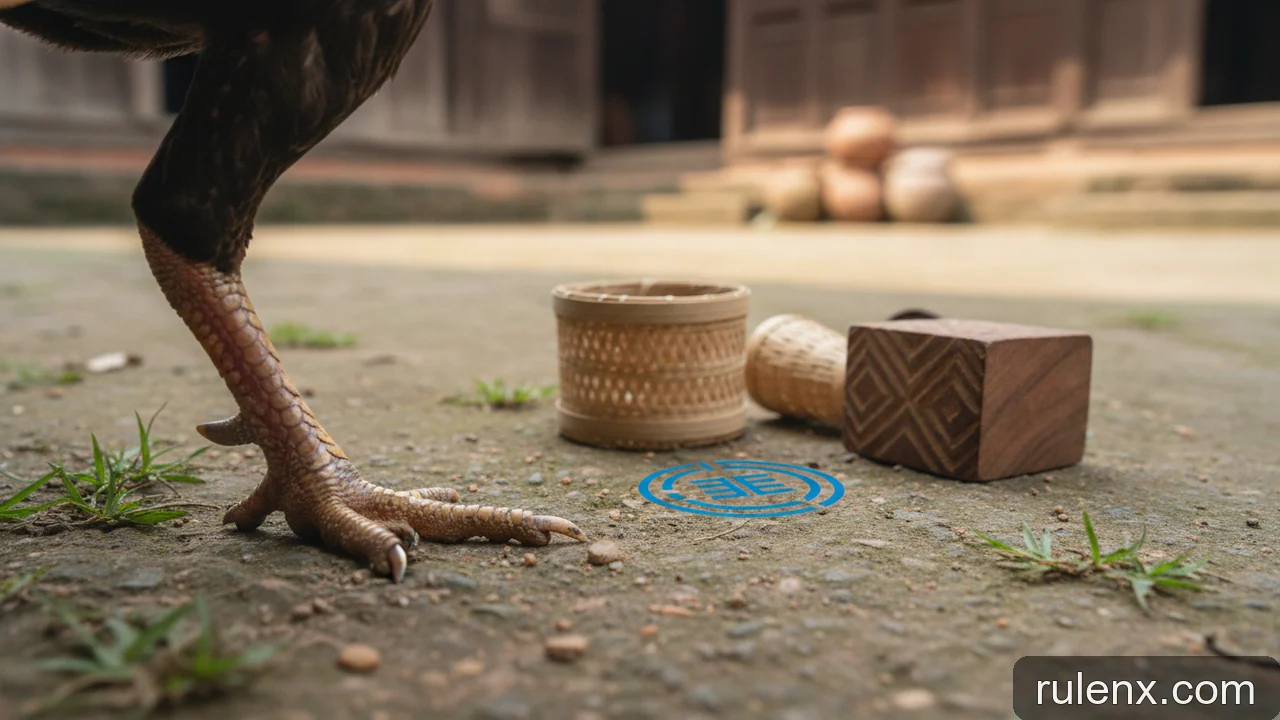 Minh họa: Cựa tròn, cựa vuông là tên gọi gì? Vì sao không thể suy ra lối đá từ hình dạng