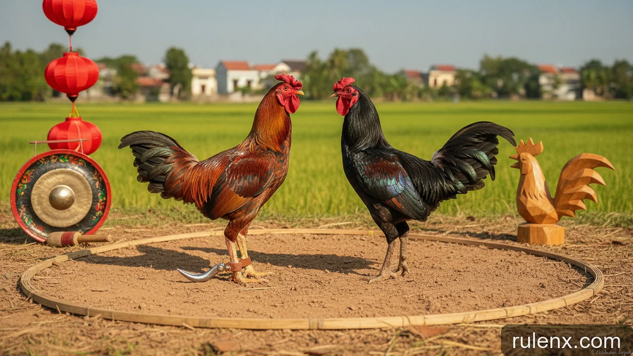 Minh họa cho Đá gà cựa sắt là gì? Luật, cách tính kết quả và rủi ro cần biết