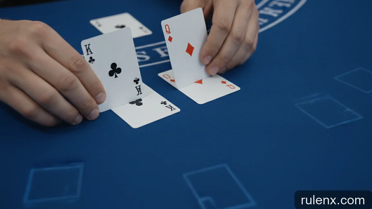 Minh họa: Khi nào nên chia bài (Split) trong Blackjack để tăng cơ hội thắng?