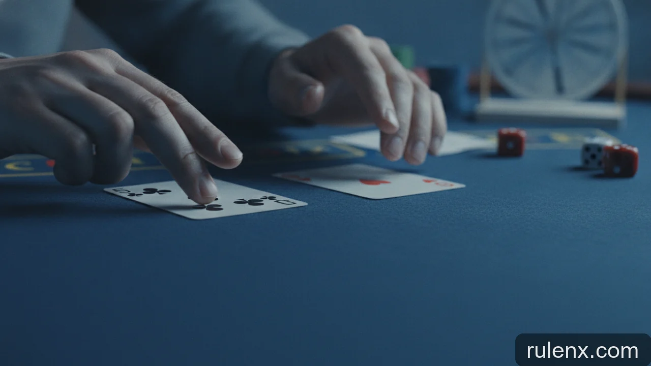 Minh họa: Khi nào nên 'hit' hoặc 'stand' trong Blackjack để tối ưu cơ hội?