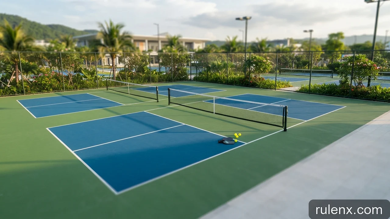 Minh họa: Luật chơi môn Pickleball: Sân bãi, quy tắc giao bóng và cách tính điểm