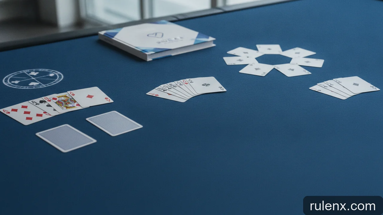 Minh họa: Phân biệt luật chơi Texas Hold'em và các biến thể Poker khác