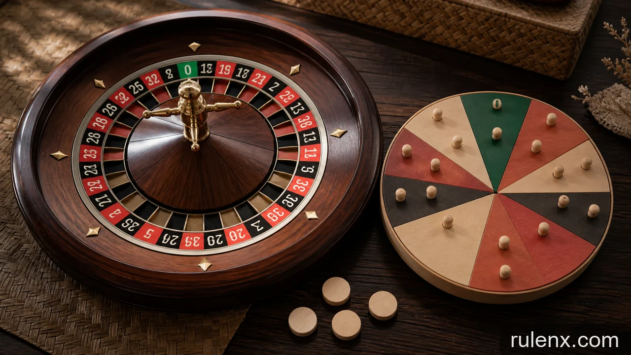 Minh họa cho Roulette: cấu trúc bàn chơi và xác suất cơ bản