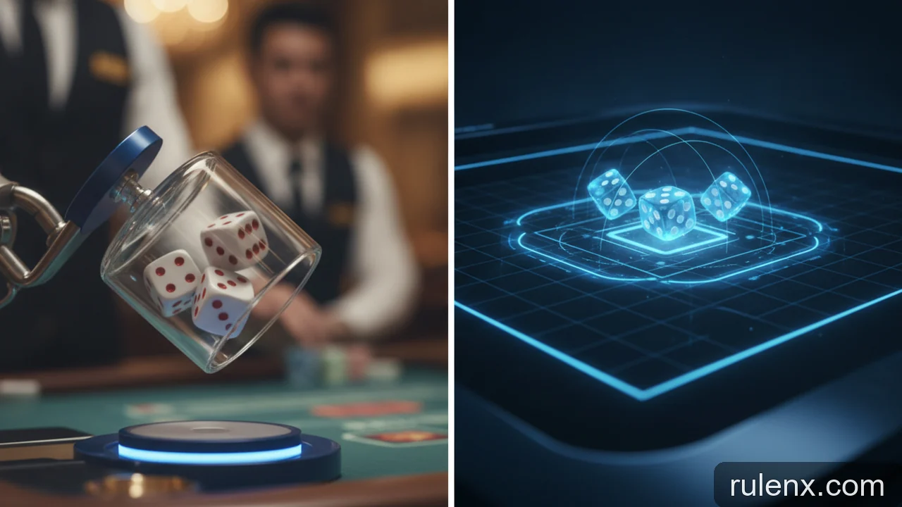 Minh họa: Sic Bo Live và RNG: Điểm khác biệt giữa bàn chia bài trực tiếp và kết quả ngẫu nhiên
