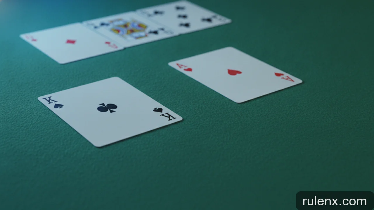 Minh họa: Thứ tự chất bài Poker có quan trọng không? Khi nào chất bài quyết định thắng thua