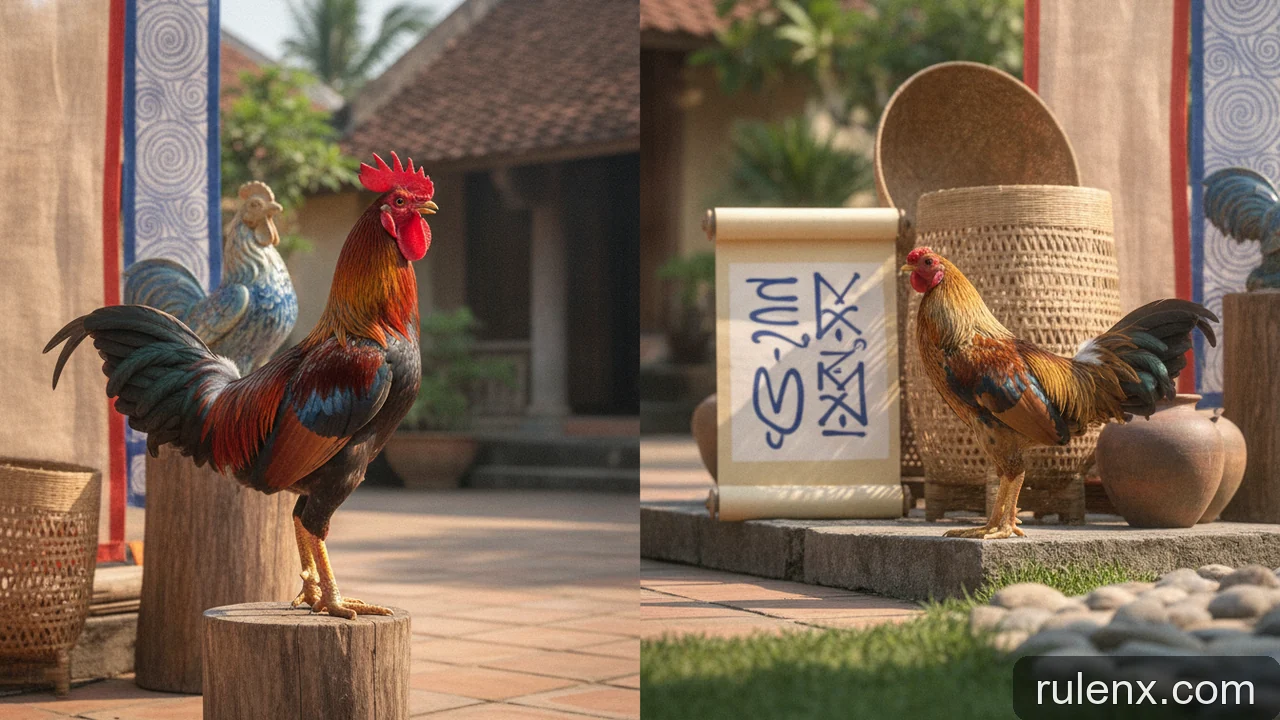 Minh họa: Thuật ngữ chuyên biệt trong đá gà đòn: chạng, hồ, nước khuya và các khái niệm khác