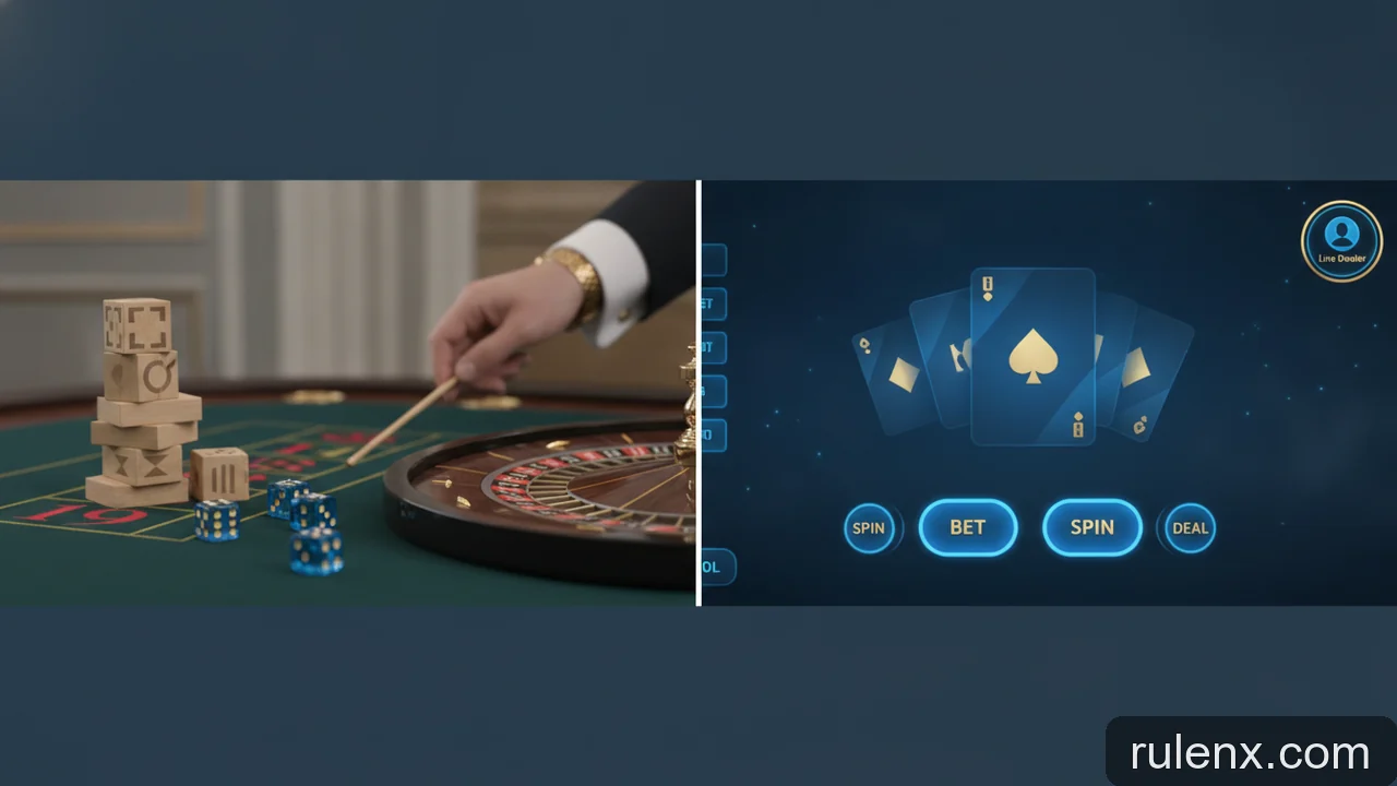 Minh họa: Thuật ngữ trong casino trực tuyến: khác biệt so với truyền thống