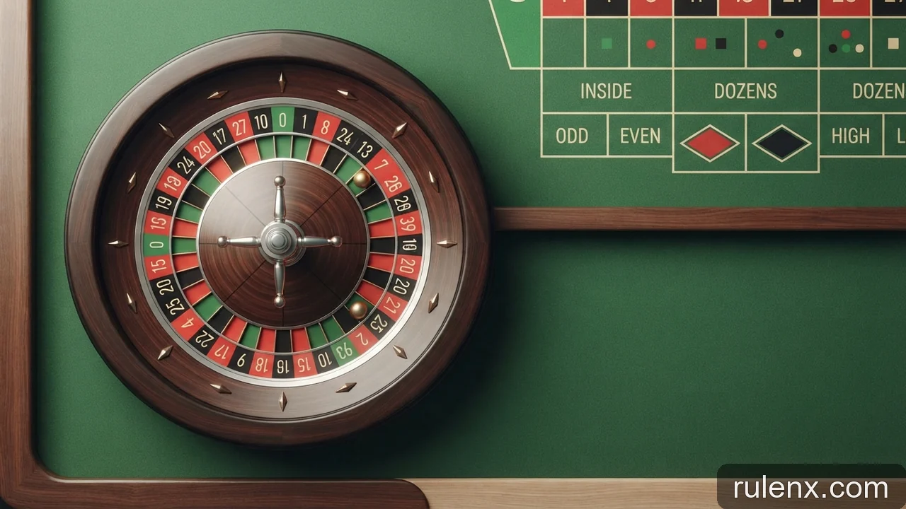 Minh họa: Xác suất trong roulette: Tỷ lệ xuất hiện của các cửa cược toán học